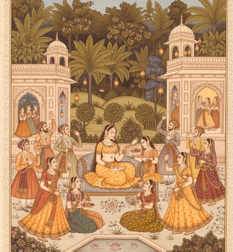 MEHENDI — In Bloom, Within the Gardens of Jaipur 